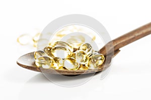 Garlic gel capsules extract