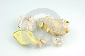 Garlic and ginger