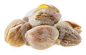 Garlic isolated on white