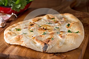 Garlic Naan Bread