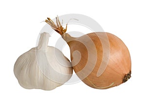 Garlic, onion