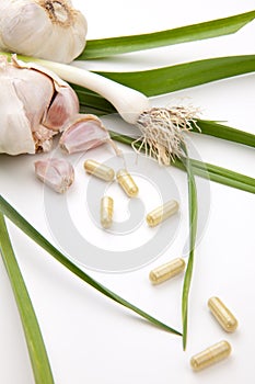 Garlic pills