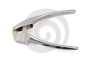 Garlic press isolated on white with Clipping Path