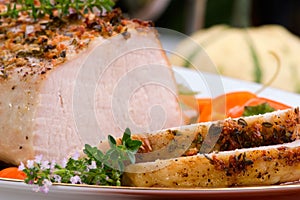 Garlic Thyme Roast Pork