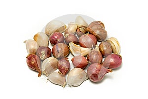 Garlics and shallots