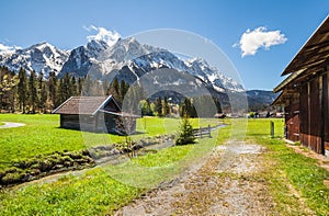 Garmisch Partenkirchen in Bavaria