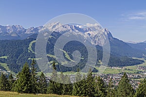 Garmisch and Zugspitze