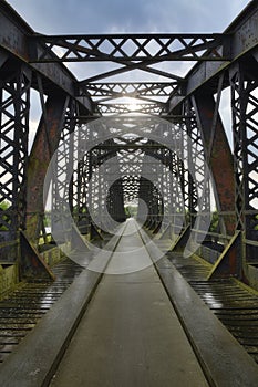 Garmouth Bridge also known as Spey Viaduct, northern Scotland