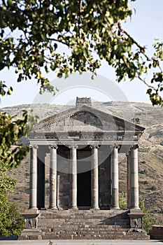 Garni. Ancient Armenian temple