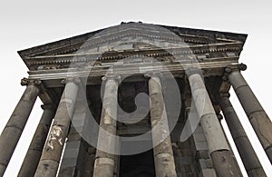 Garni, ARMENIA - September 16, 2017: Garni Pagan Temple, the temple in Armenia