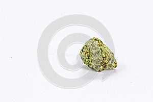 Garnierite, is a mineral composed of hydrated nickel silicates. It is an important source of industrial nickel