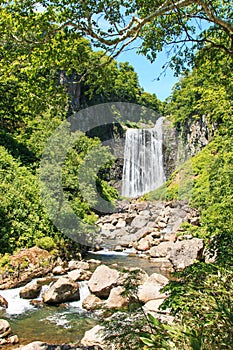 Garo Waterfall in Hokkaido, Japan