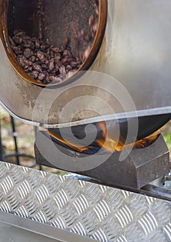 Garrapinadas processing at rotatory pot