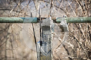 Aging fence