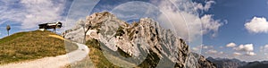 Gartnerkofel Panorama in the Carnic Alps