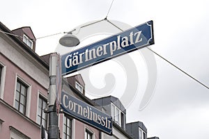 Gartnerplatz in Munich, Bavaria, Germany