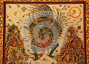 Garuda Hindu Painting