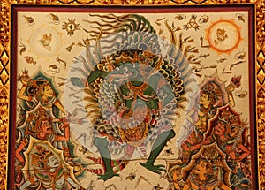 Garuda Hindu Painting photo