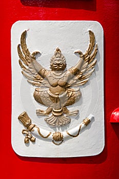 Garuda on the post box