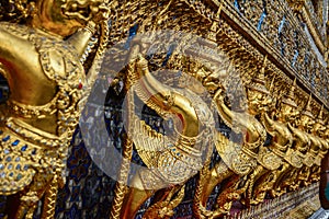 Garuda with Temple Thailand,Buddhism