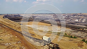 Garzweiler open cast mining, germany