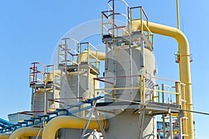 Gas compressor station