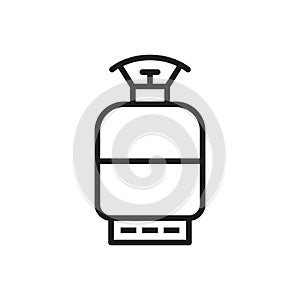 Gas Cylinder Icon