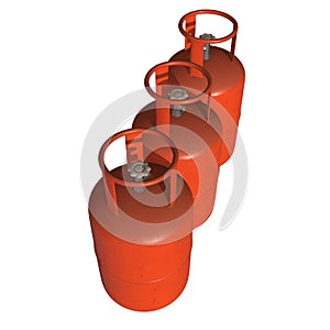 Gas cylinder lpg tank gas-bottle