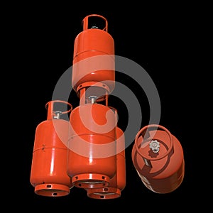 Gas cylinder lpg tank gas-bottle