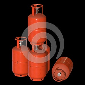 Gas cylinder lpg tank gas-bottle