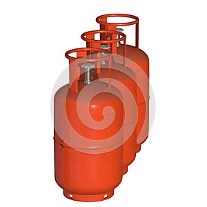 Gas cylinder lpg tank gas-bottle