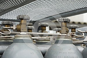 Gas cylinders for welding