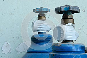 Gas cylinders for welding