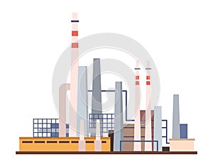 Gas extraction and refinery, oil industry