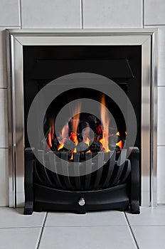 Gas fireplace