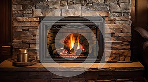 gas fireplace insert