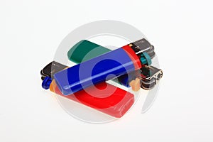 Gas fireplaces of plastic