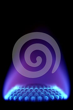 Gas flame photo