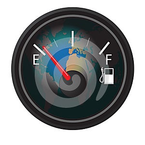 Gas gauge