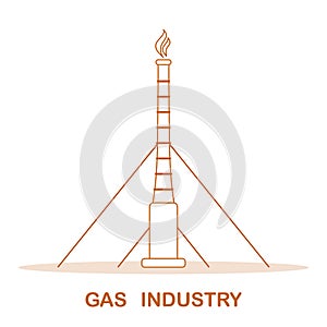 Gas industry equipment. Extraction