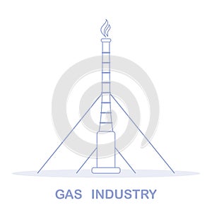 Gas industry equipment. Extraction