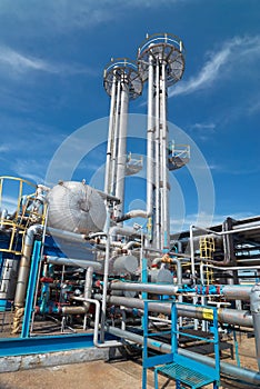 Gas industry. sulfur-refinement
