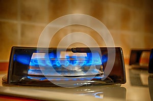 Gas On Kitchen