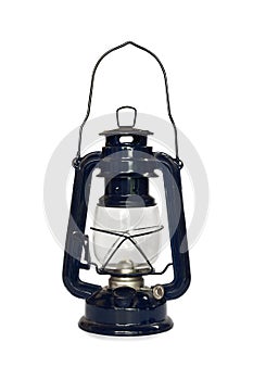 Gas lamp isolated on a white background