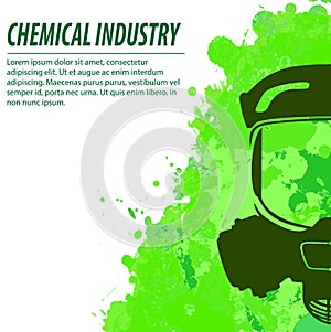 Gas mask and chemical industry