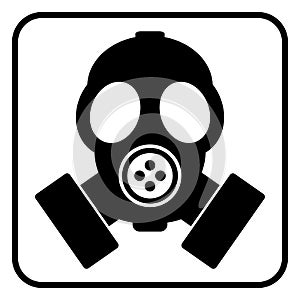 Gas mask icon