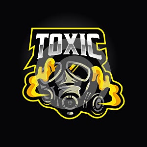 Gas mask logo