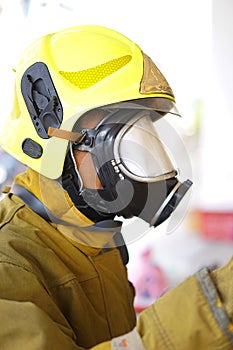 Gas mask training
