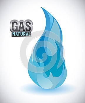 Gas natural design photo