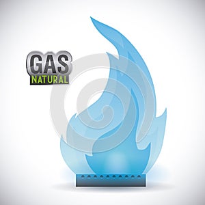 Gas natural design photo